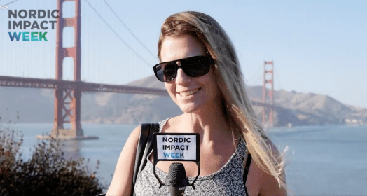 Liza-Maria Norlin San Francisco launching Nordic Impact Week 2017